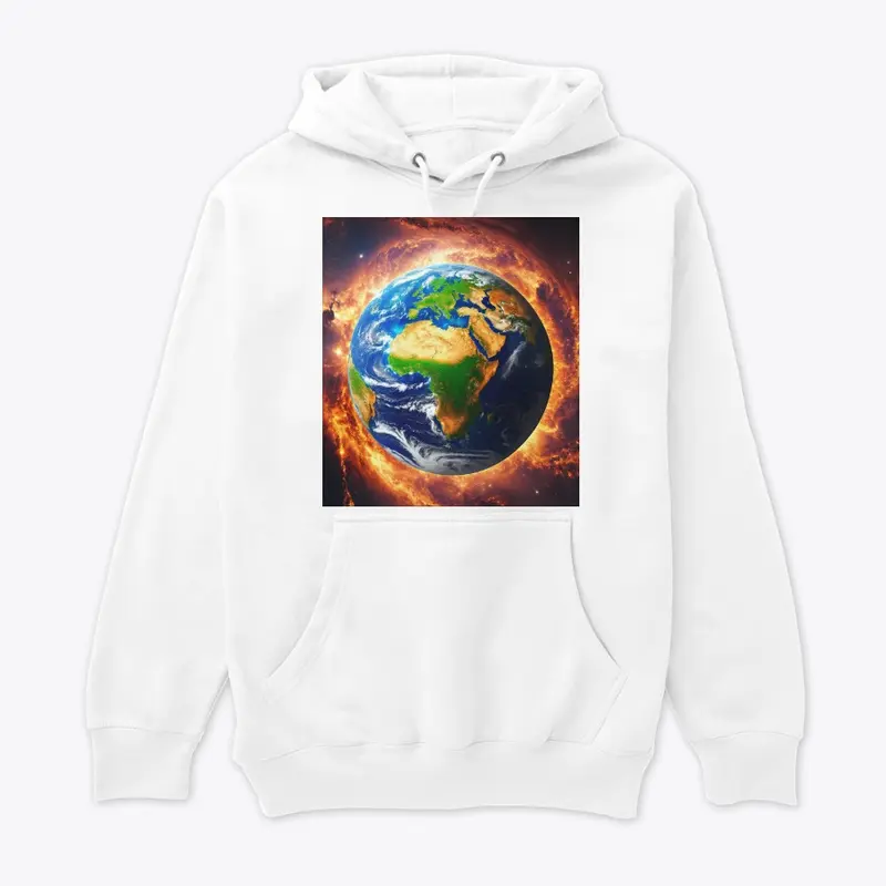 Earth Design Pullover Hoodie