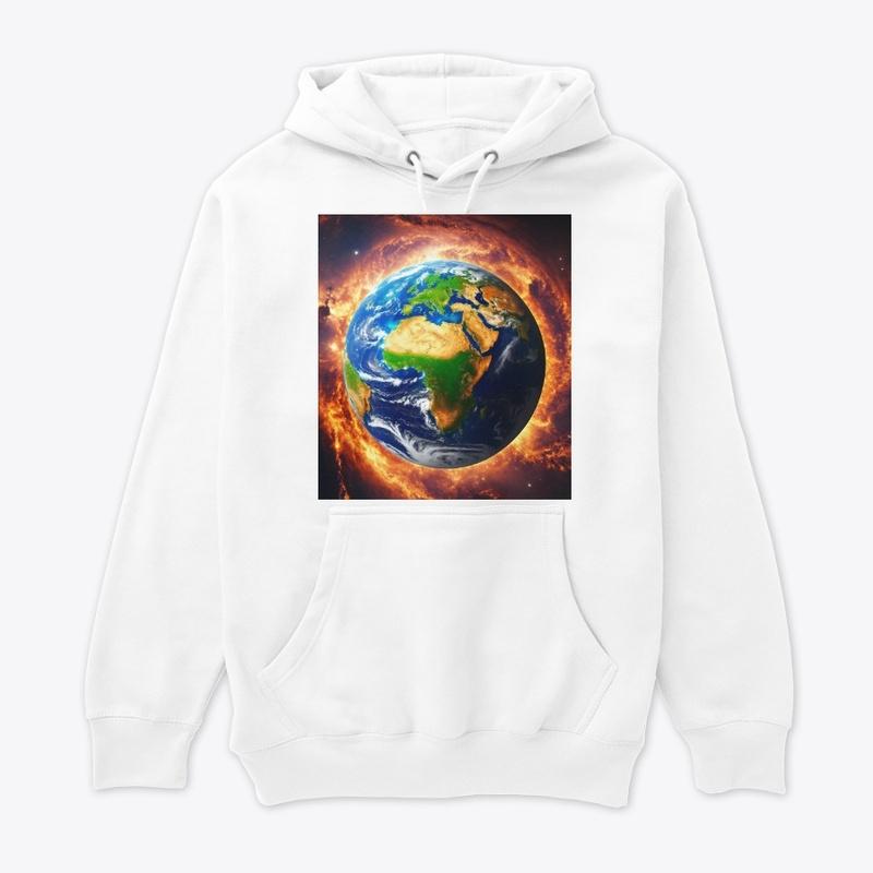 Earth Design Pullover Hoodie